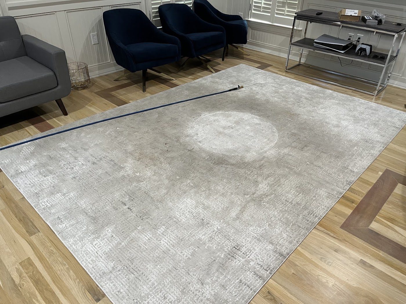 Area rug after cleaning